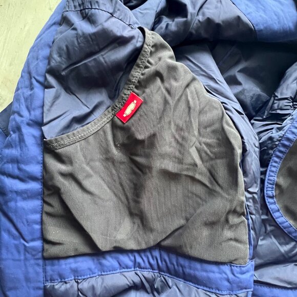 L.L. Bean Vintage Jacket Size Small Hooded Ski Outdoor Winter Snowboarding Blue - Picture 8 of 11